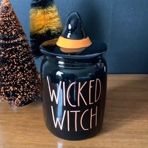Rae Dunn ~ WICKED WITCH ~ Ceramic Canister 🧙